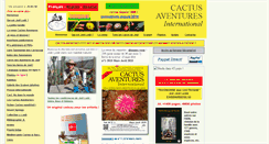 Desktop Screenshot of cactus-aventures.com
